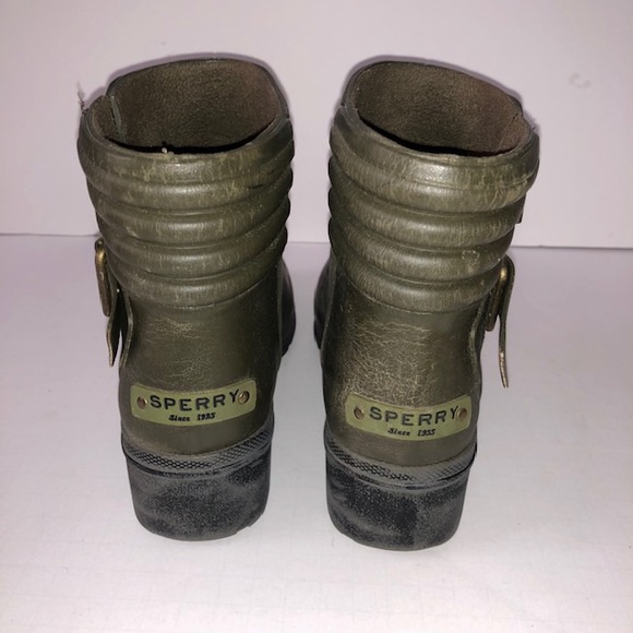 Ladies Sperry Rain ankle boots - Picture 3 of 6